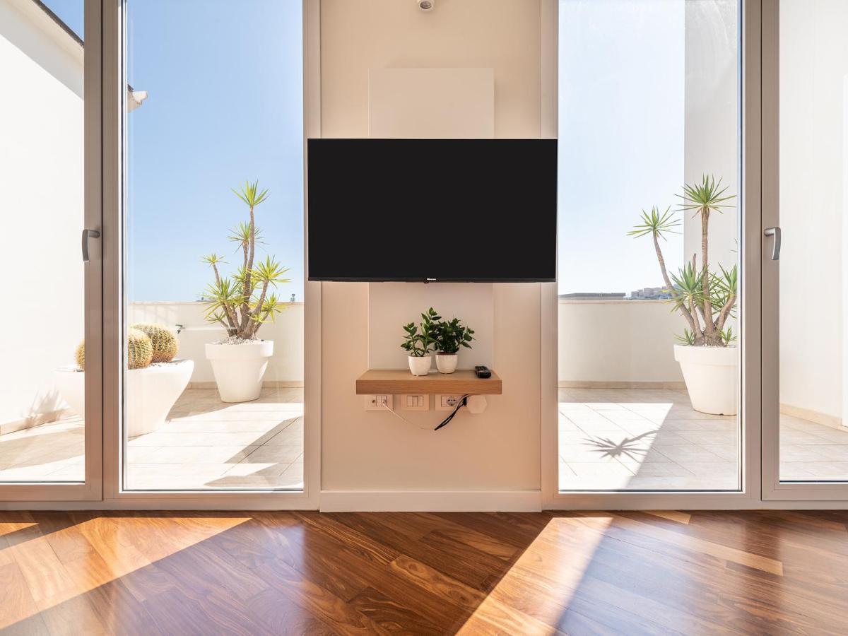 Penthouse Center Cagliari Exterior foto