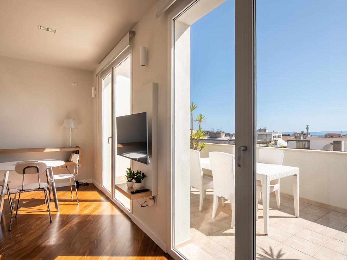 Penthouse Center Cagliari Exterior foto